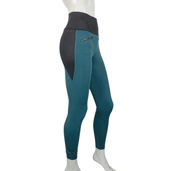ADAY Women's Throw it Higher Leggings blue Teal Size Small - Picture 2 of 9